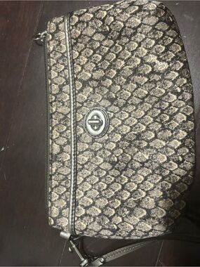 Coach snakeskin wrislet